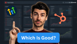 GoHighLevel vs HubSpot CRM comparison showing which platform is better for automation, pricing, and ROI for businesses