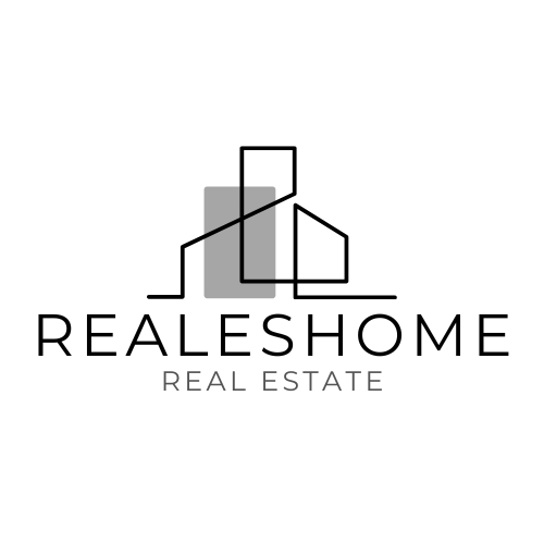 Realeshome Real Estate logo representing a modern residential property brand