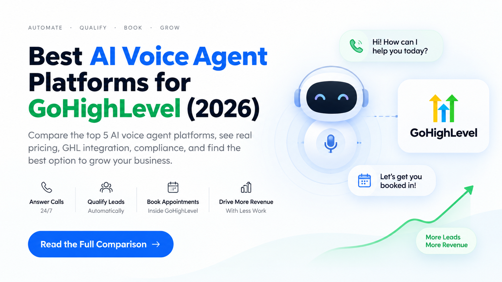 Best AI voice agent platforms for GoHighLevel in 2026